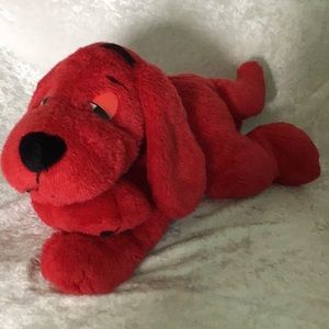 Scholastics Clifford Big Red Dog Plush Toy When Activated HE SNORES 16”